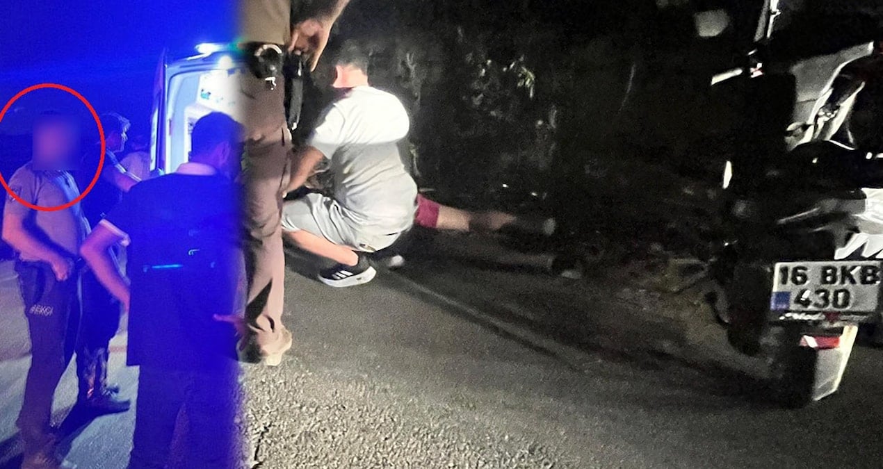 bekci otomobiliyle motosiklet surucusune carpip serbest kaldi surucu oldu 988hy49N