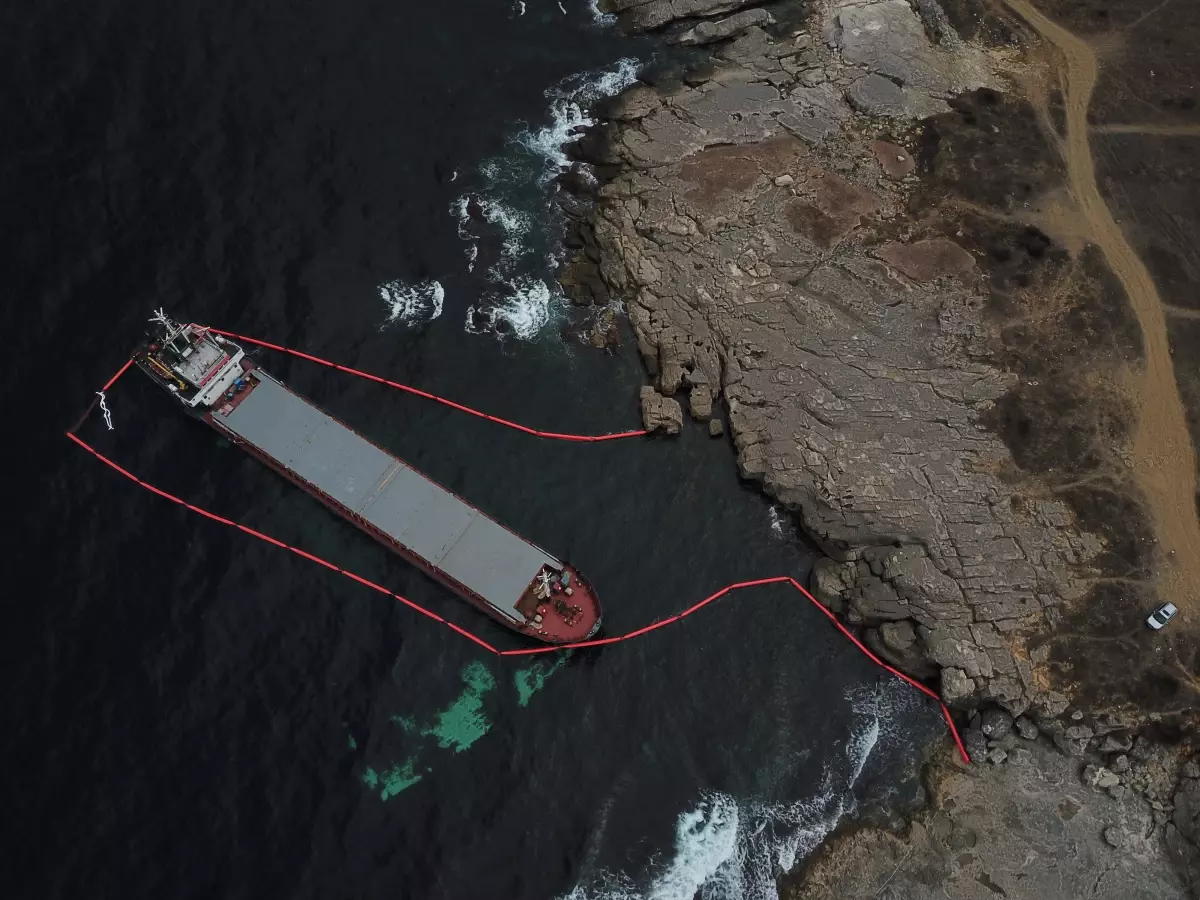 kandirada karaya oturan gemi kurtarilmayi bekliyor jylteZAP