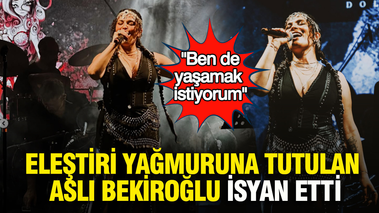 Eleştiri yağmuruna tutulan Aslı Bekiroğlu isyan etti: “Ben de yaşamak istiyorum”